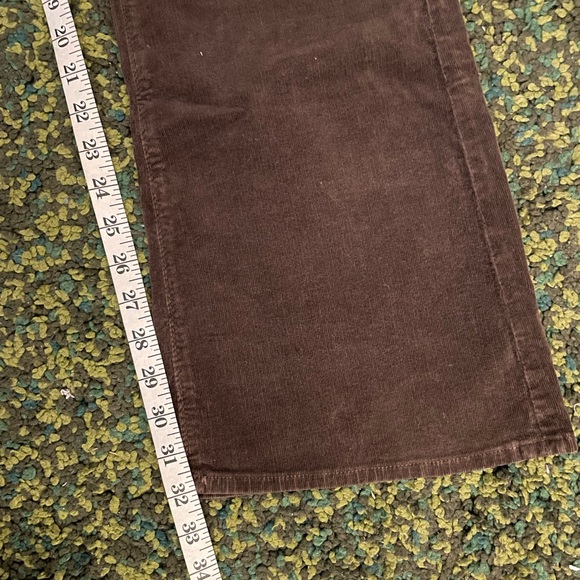 Vintage Adriano Goldschmied Flared Brown Corduroy Pants - Picture 8 of 10